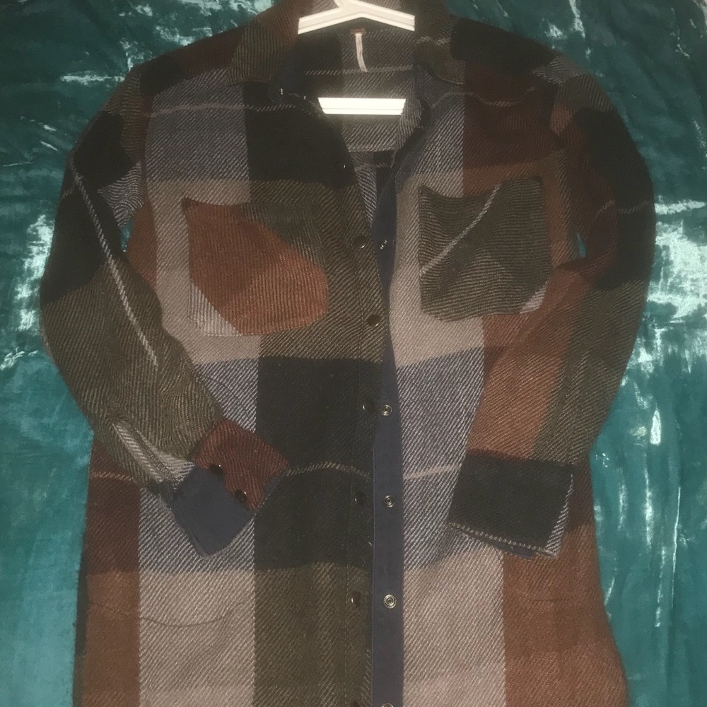 FREE PEOPLE FLANNEL